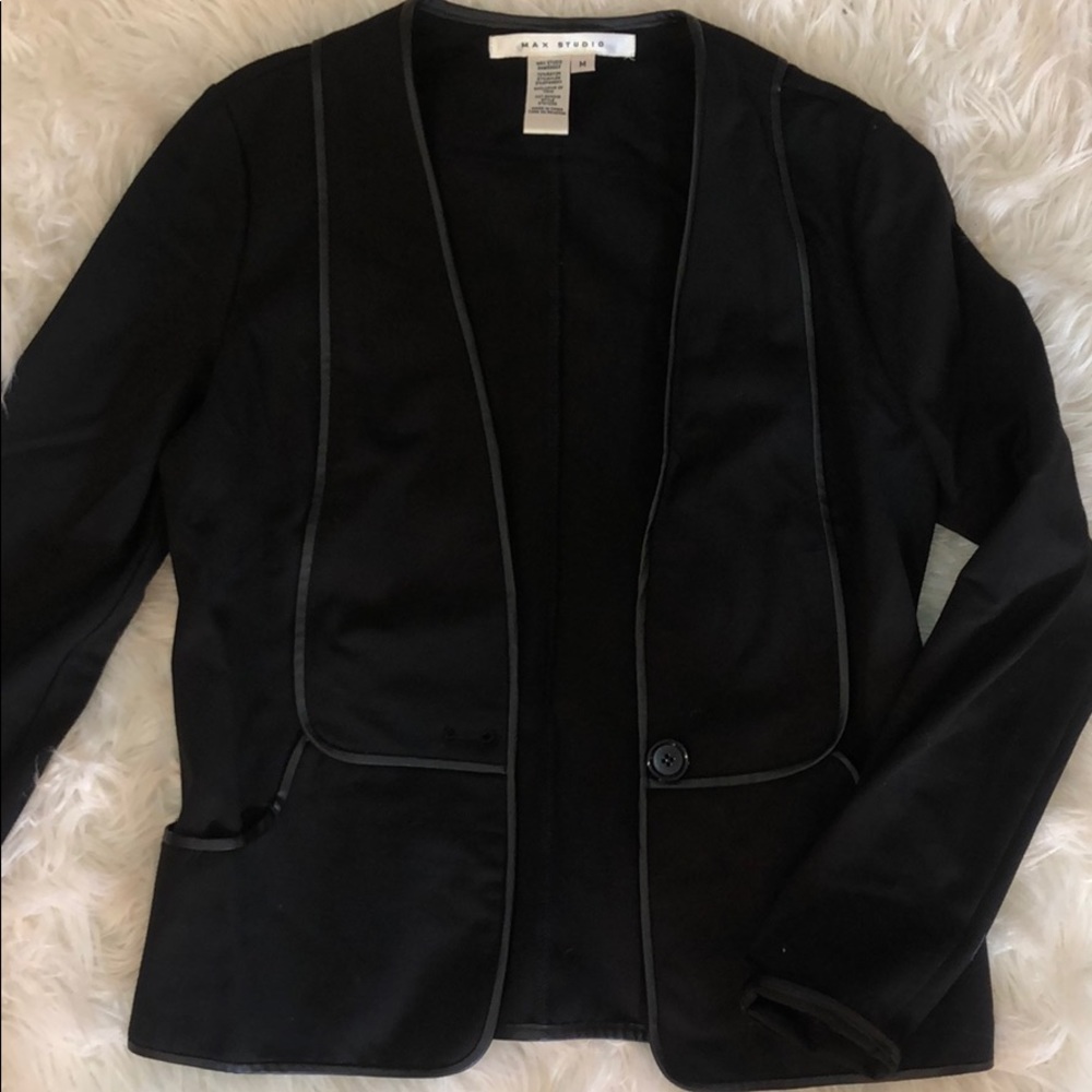Max Studio Black Jacket